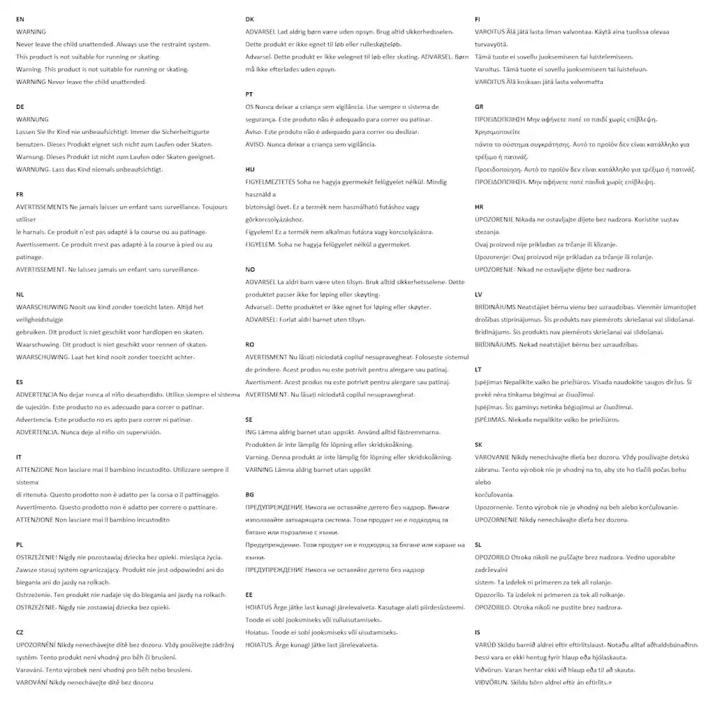 Passeggino Gemellare Grigio Chiaro in Acciaio 10241