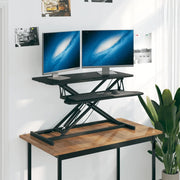 Banco da Lavoro Regolabile 90x40x(13-50) cm in Acciaio e Legno 336400