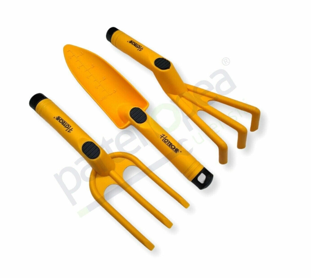 SET DI UTENSILI PER GIARDINO RASTRELLO FORCHETTA MINI PALA KIT UTENSILI