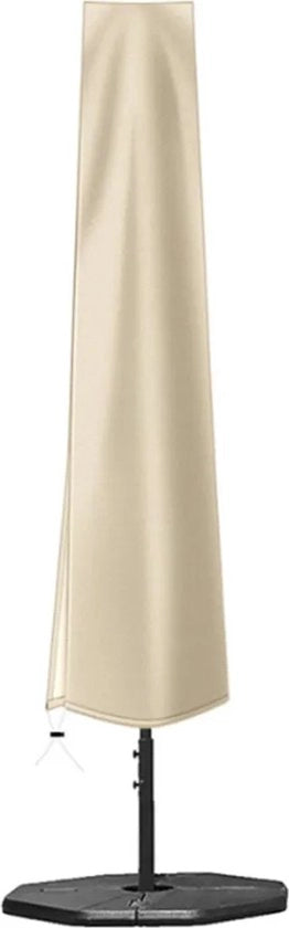 Copertura per ombrelloni di 3 metri: copertura impermeabile per ombrelloni in 210D con chiusura a zip - resistente al vento e ai raggi UV.