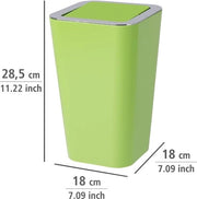 Ammasso con coperchio a scatto; diverse colori; 6 litri; di polistirene; 18 x 28,5 x 18 cm