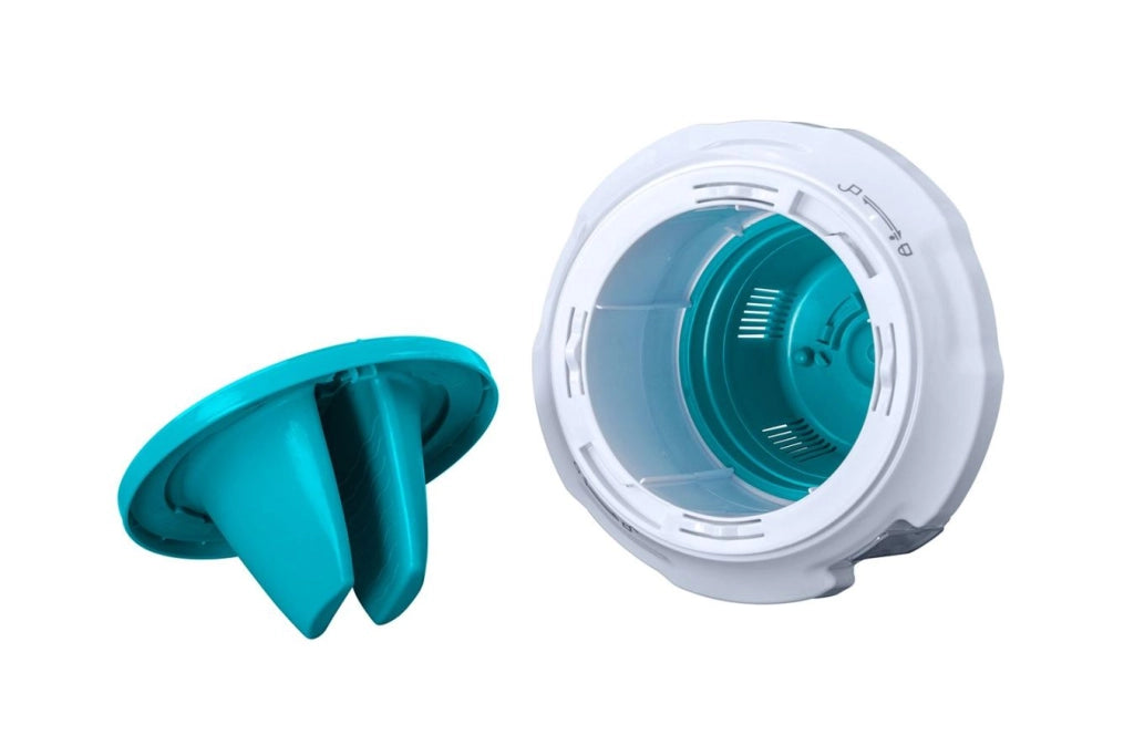 DISPENSER CLORO MEDIO 17,5CM CON TERMOMETRO PER PASTIGLIE FINO A 7,6CM