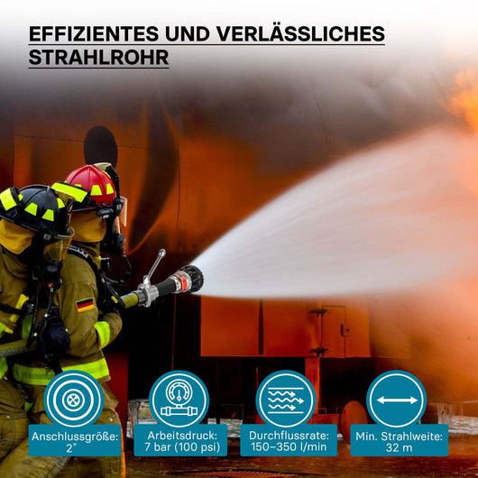 Tubo C antincendio multiuso Lancia antincendio a getto continuo vigili del fuoco