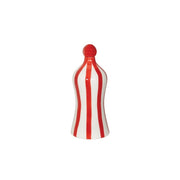 Lido - Bottiglia in ceramica a righe Rosse Zafferano