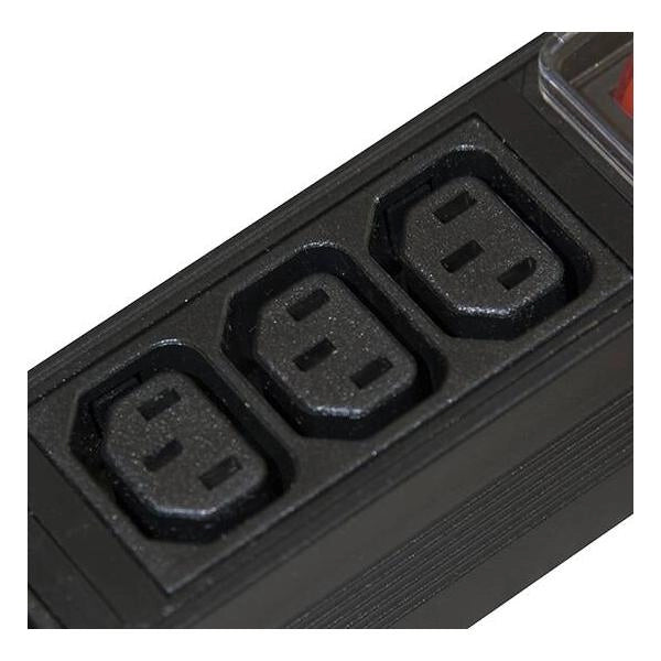 LINK LK10052 - MULTIPRESA DA RACK 19"" CON 9 PRESE FEMMINA IEC C13