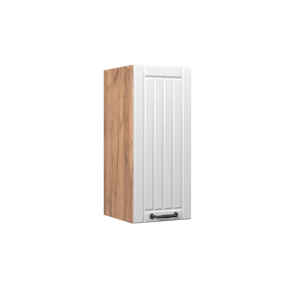 Vicco Pensile da cucina Bianco casa di campagna 30 cm