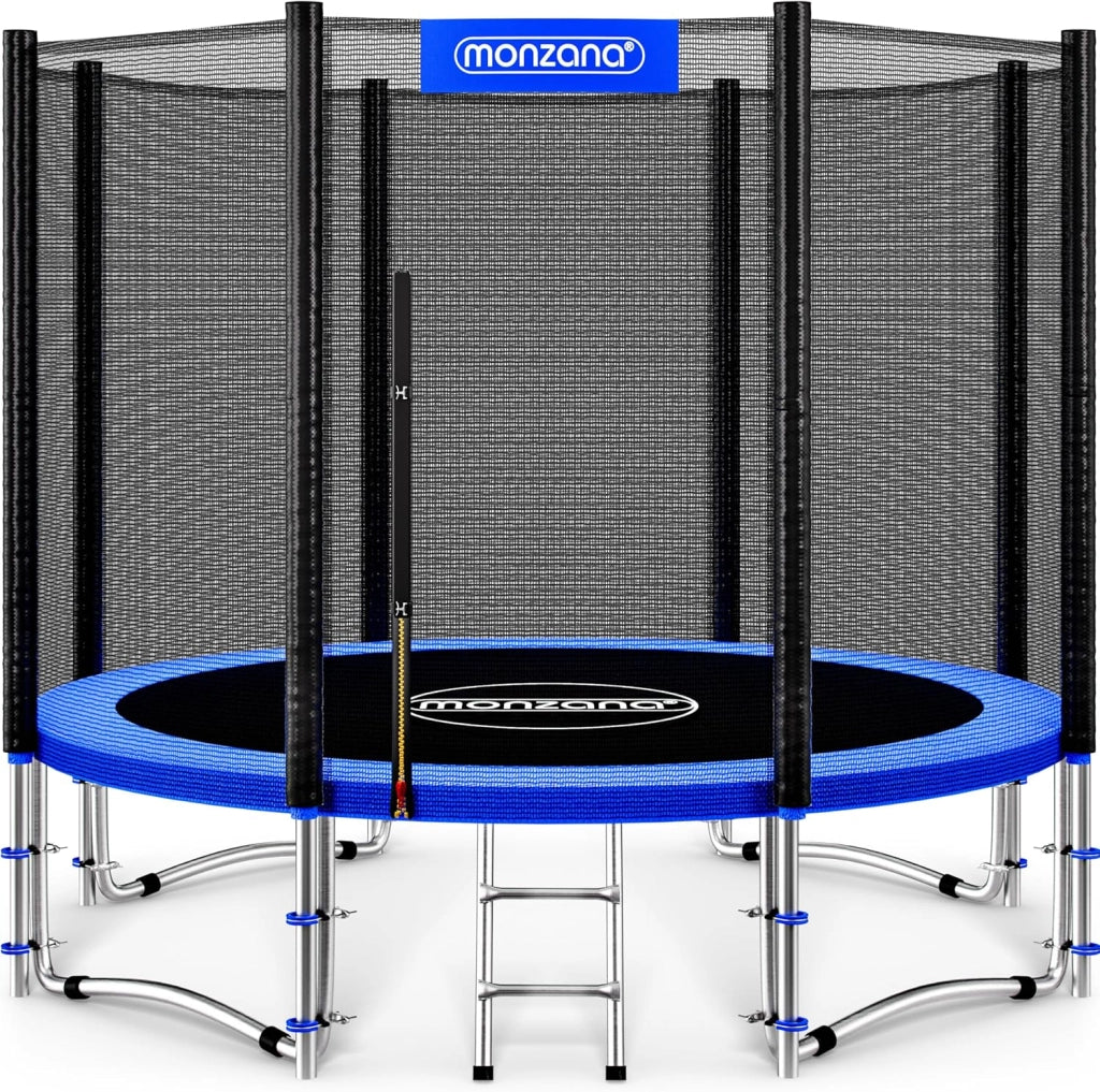 ® Trampolino Ø 183-427cm Set Completo Tappeto Elastico Rete Sicurezza Trampolino Elastico