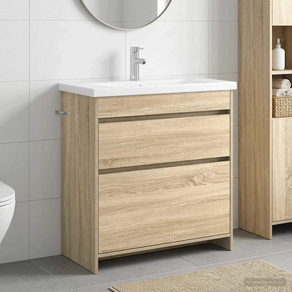 Set di mobili per il bagno Rovere Sonoma 81 x 40 x 84,5 cm 3404268