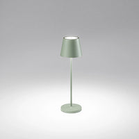 Lampada Tavolo Esterno Moderna Diva Alluminio Verde Led 2,5W 3000K