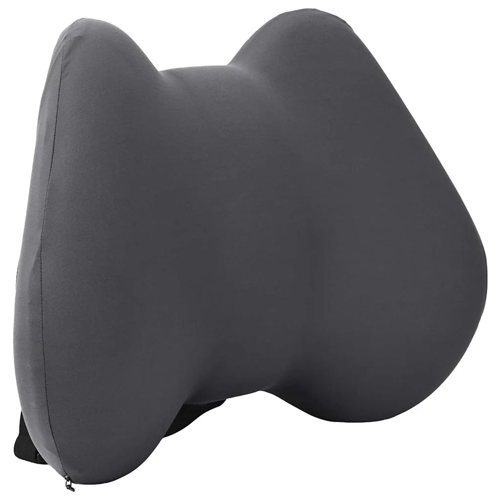 Cuscino lombare Grigio Schiuma Memory 40 x 32 x 14 cm CFW7881467