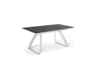 Tavolo Allungabile 170/270x90x76 cm in HPL Barret  Nero