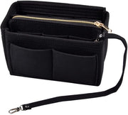 Organizzatore per Tasche da Donna, Borsa Tote, Accessorio per Tasca, con Tasche Rimovibile e Cinturino con Chiave