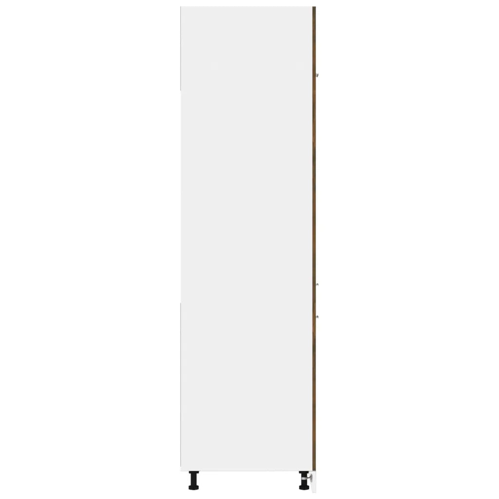 Armadio per Frigo “Lyon” Rovere Fumo 60x57x207 cm 815600