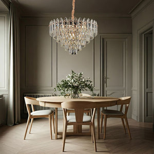 Lampada Cristal G057-cp 50cm Gold