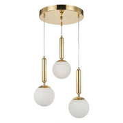 Lampada A Sospensione Da Soffitto G179-3cp Gold