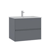 Mobile lavabo "Nest 71 v2" - 71 x 51 x 55 cm - Grigio opaco