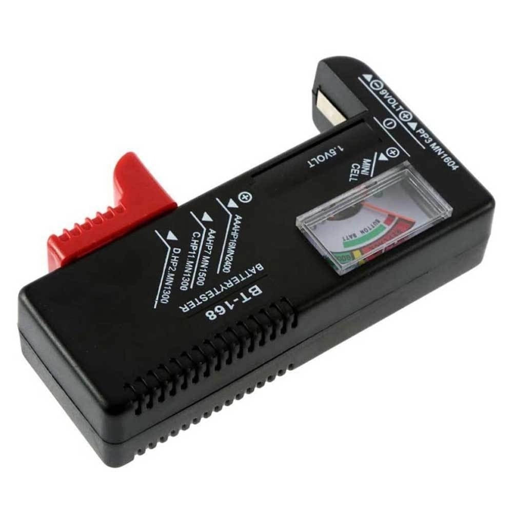 Trade Shop - Tester Per Batteria Pila Pile Stilo Mini Stilo Da 1.5 A 9 V Controllo Carica -