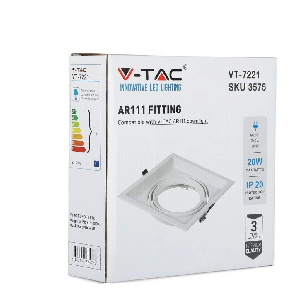 1xar111 montato bianco