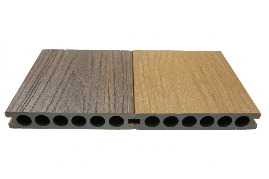 Profilo Decking Zeus Wpc 2,5X14X220 Cm Colore Ipe-Teak