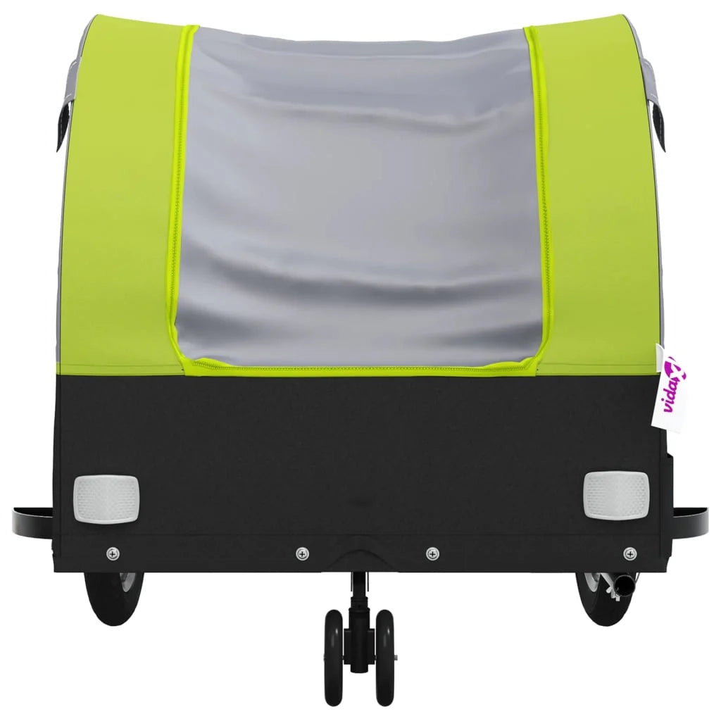 Rimorchio per trasporto biciclette 30 kg ferro verde 02_0044097