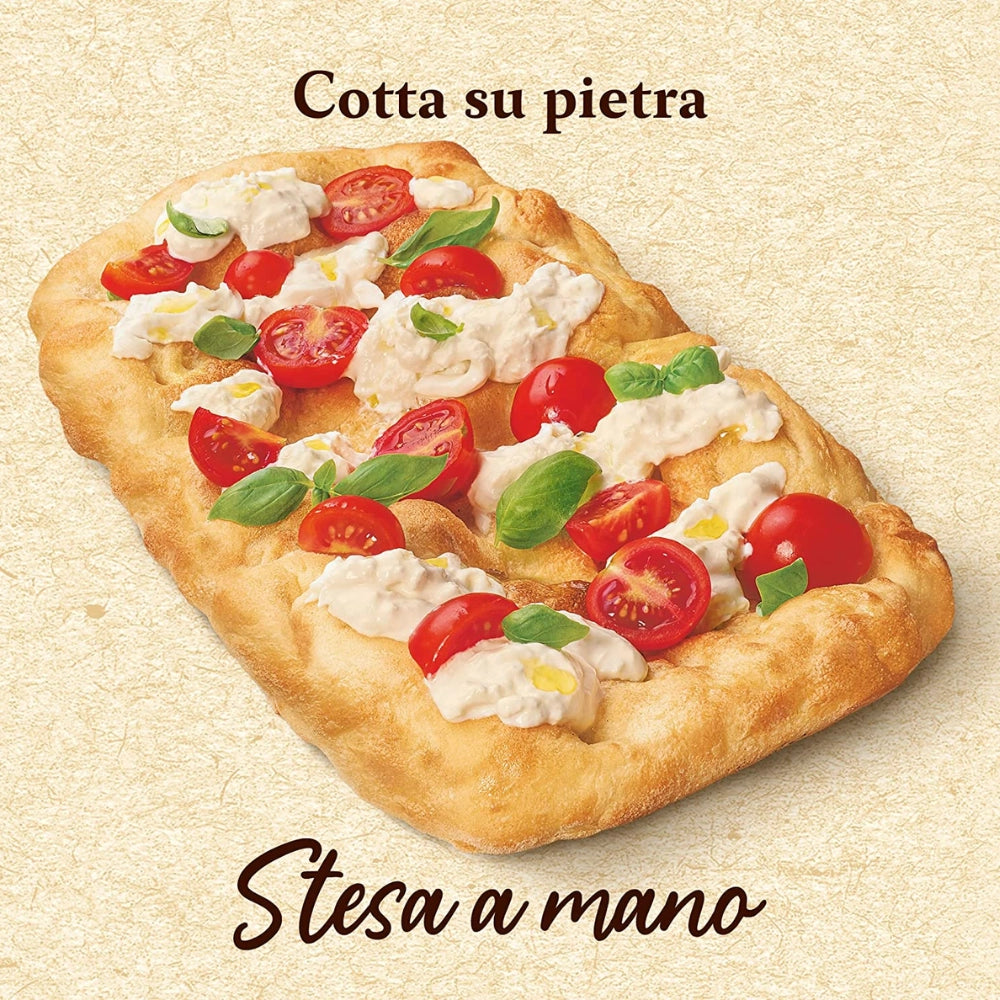 Mulino bianco pinsa cotta su pietra 6 confezioni con vassoio da forno da 230 gr