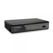 STRONG DECODER DISPLAY USB SCART HDMI DOLBY AUDIO HEVC ADVANCE EPG PARENTAL CONTROL