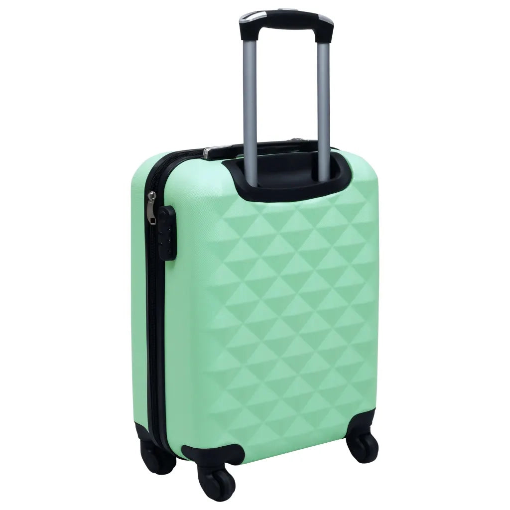 Set Valigie Trolley a Custodia Rigida 2 pz Menta in ABS CFW7734910