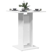 Tavolo da Bistrot Bianco 60x60x75 cm in Legno Multistrato 802102