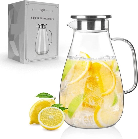 Caraffa da acqua in vetro