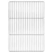 Griglia Argento 50 x 35 cm Acciaio inossidabile 42008314