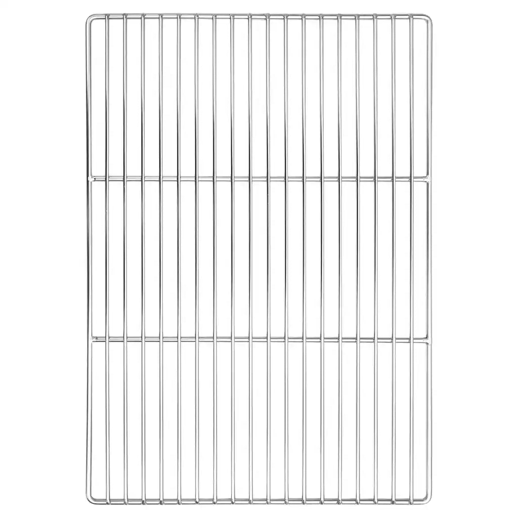 Griglia Argento 50 x 35 cm Acciaio inossidabile 42008314