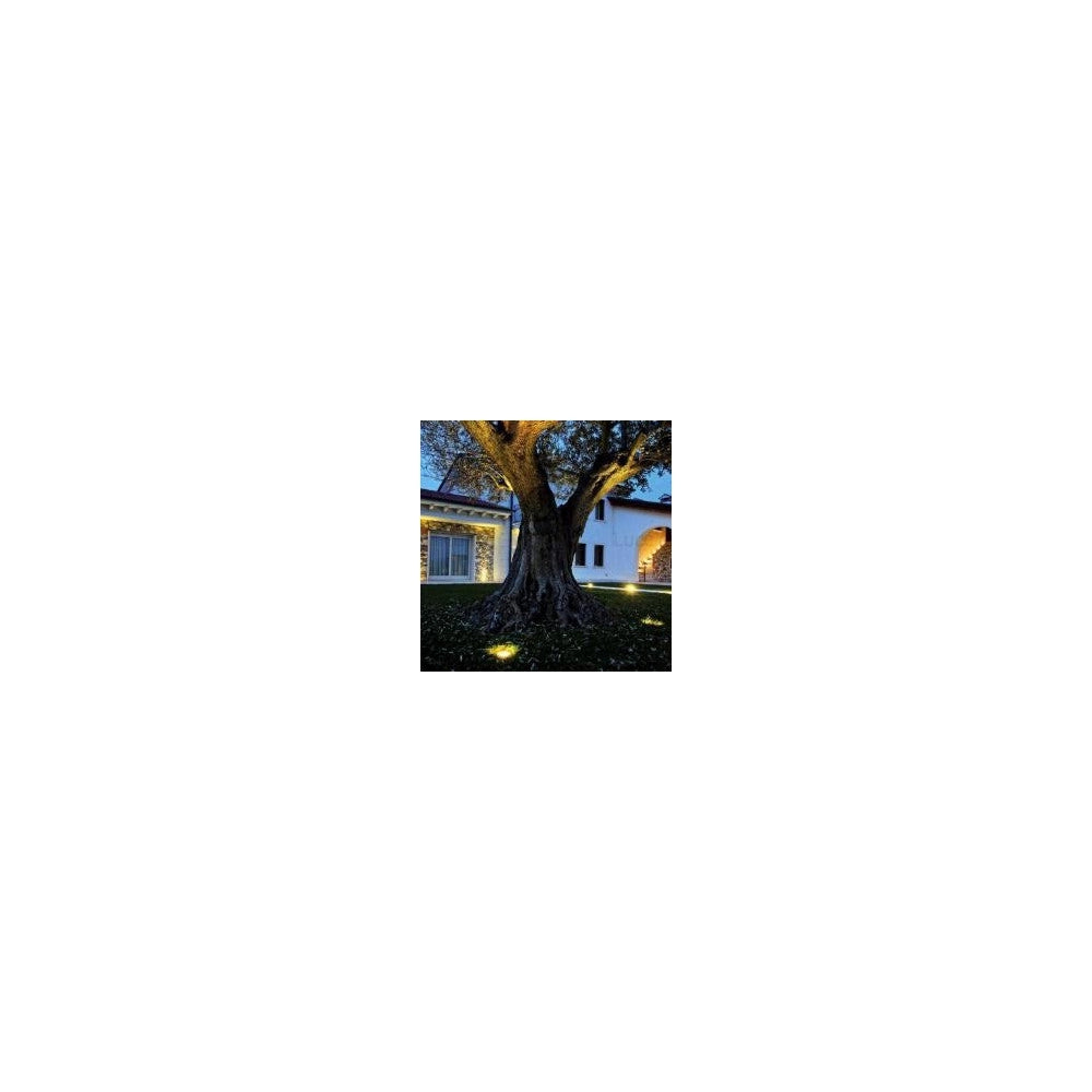 Trade Shop - Faretto Led Wisdom 1w 90lm Segnapasso Calpestabile Da Incasso Per Esterni Ip65 -