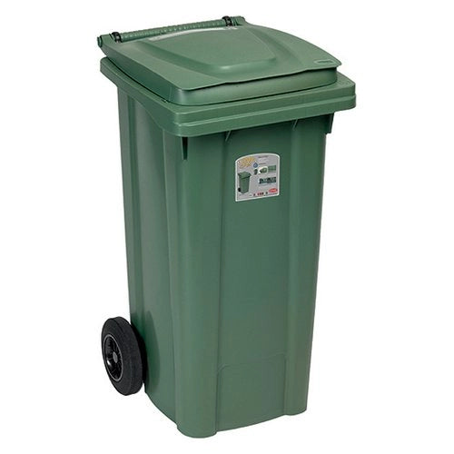 Bidone carellato stefanplast 25700 urban eco system verde