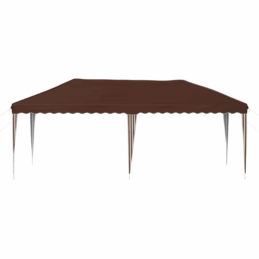 Tenda per feste a pop-up 575 x 290 x 245 cm Marrone 42019786