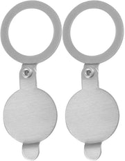 Copertura per Spioncino di Porta 2 Pezzi - Protezione da Ingresso di Luce - Blocco di Polvere - Preservazione della Privacy - Risparmio di Denaro - Per Uso Interno - Schermo per Porta