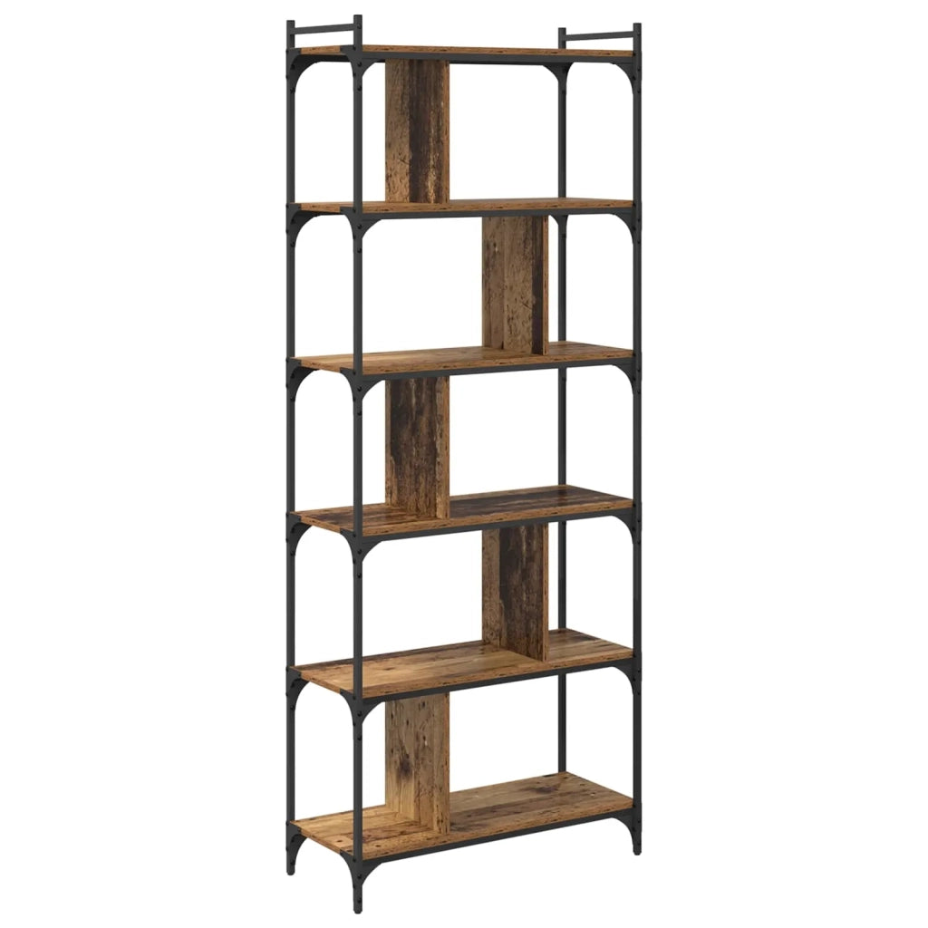 Libreria Legno vecchio 76 x 32 x 192 cm Legno multistrato 882169