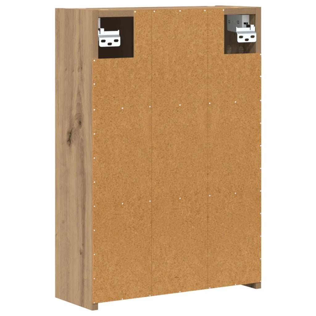 Mobiletto per specchio da bagno con porta Rovere Artigianale 889142