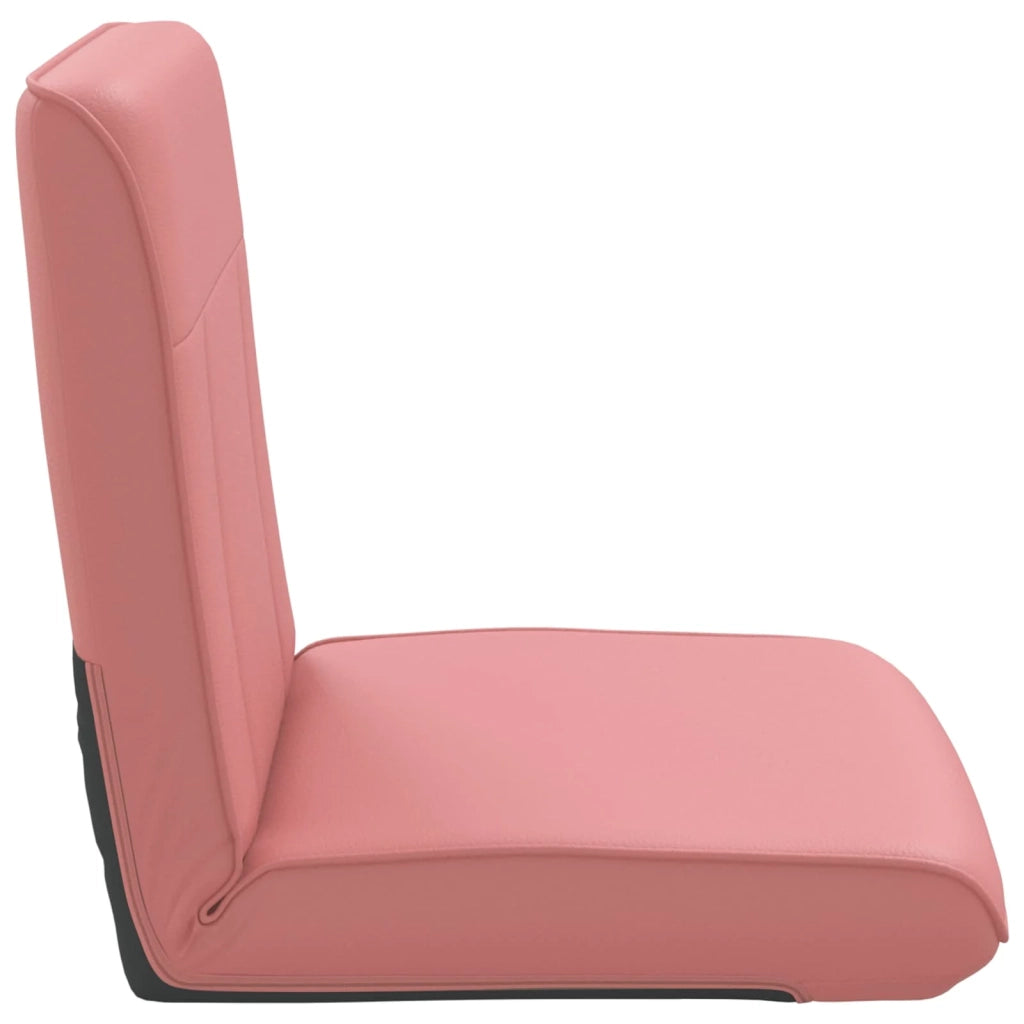 Sedia da Pavimento Rosa 50 x 73 x 60 cm Pelle Sintetica 42028165
