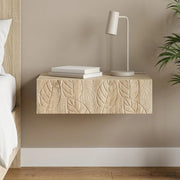 Tavolino da Parete Laterale Rovere Sonoma 59 x 34,5 x 17 cm 898827