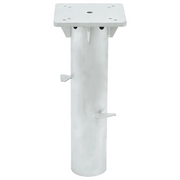 Base per Ombrellone Interrata Argento 16x16x39,5 cm Acciaio CFW8989191