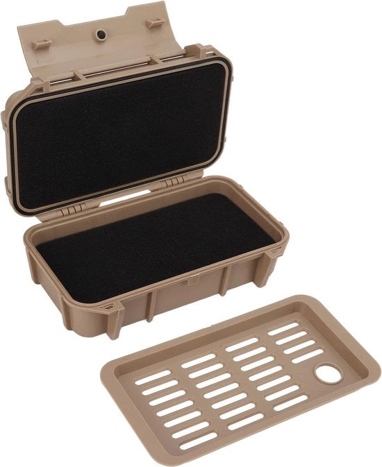 Cassa di trasporto per strumenti acqua resistente con chiusura a scatola ABS plastica per camping esterno