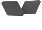 Kit di protezione per fanali anteriori - 1 coppia - Copertura paraurti - Plastica - Nero opaco - Copertura protettiva - Compatibile con serie 3 E90 2005-2009 - Copertura fanale anteriore