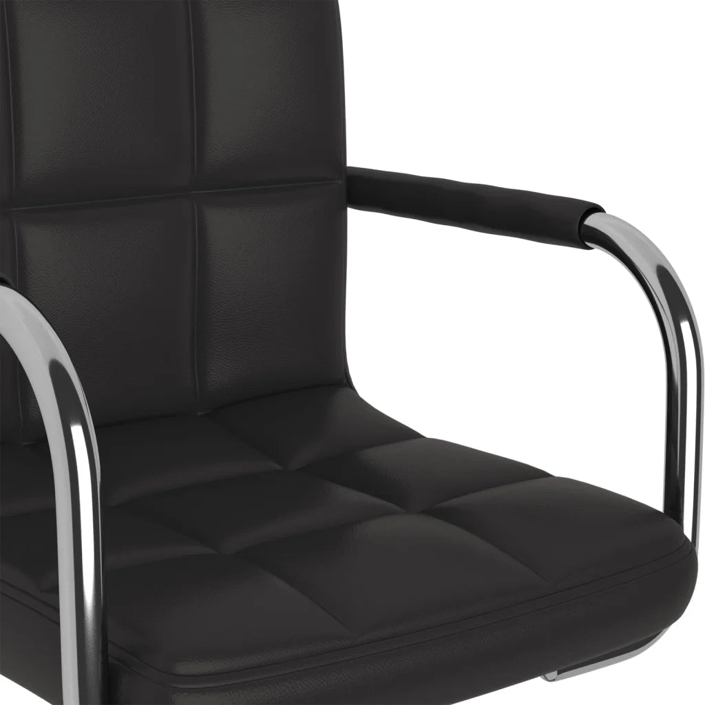 Sgabello da Bar Nero in Similpelle 334564