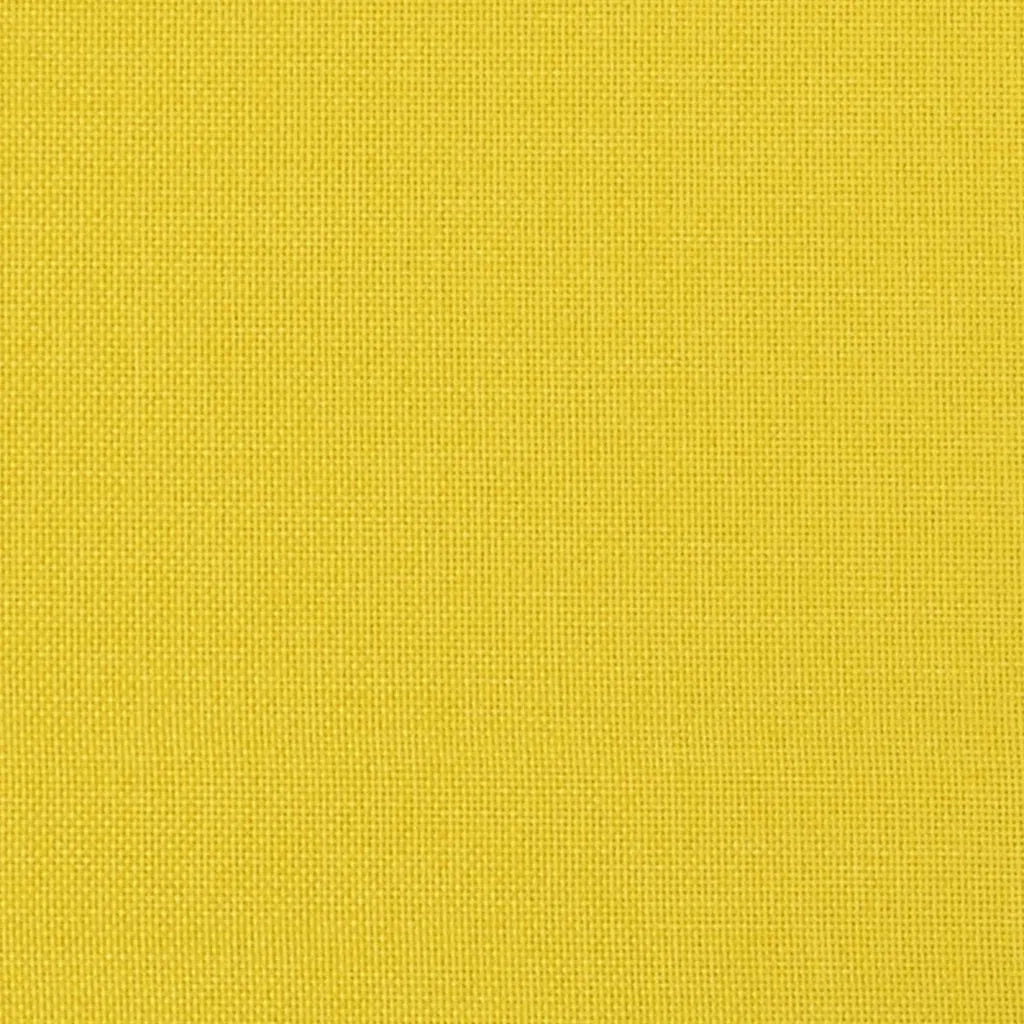 Poltrona Giallo Chiaro 60 cm in Tessuto 359256