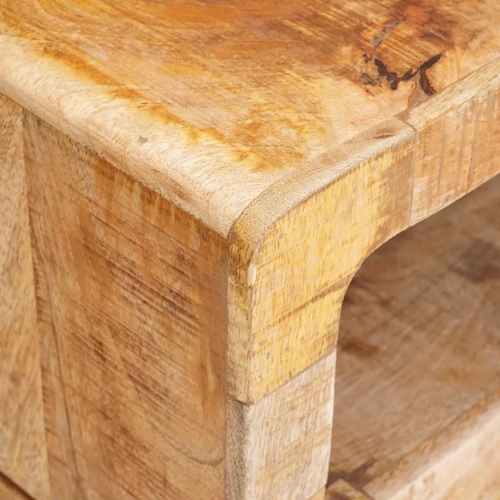 vidaXL Tavoli da Fine Marrone 40 x 40 x 49 cm legno massello di mango