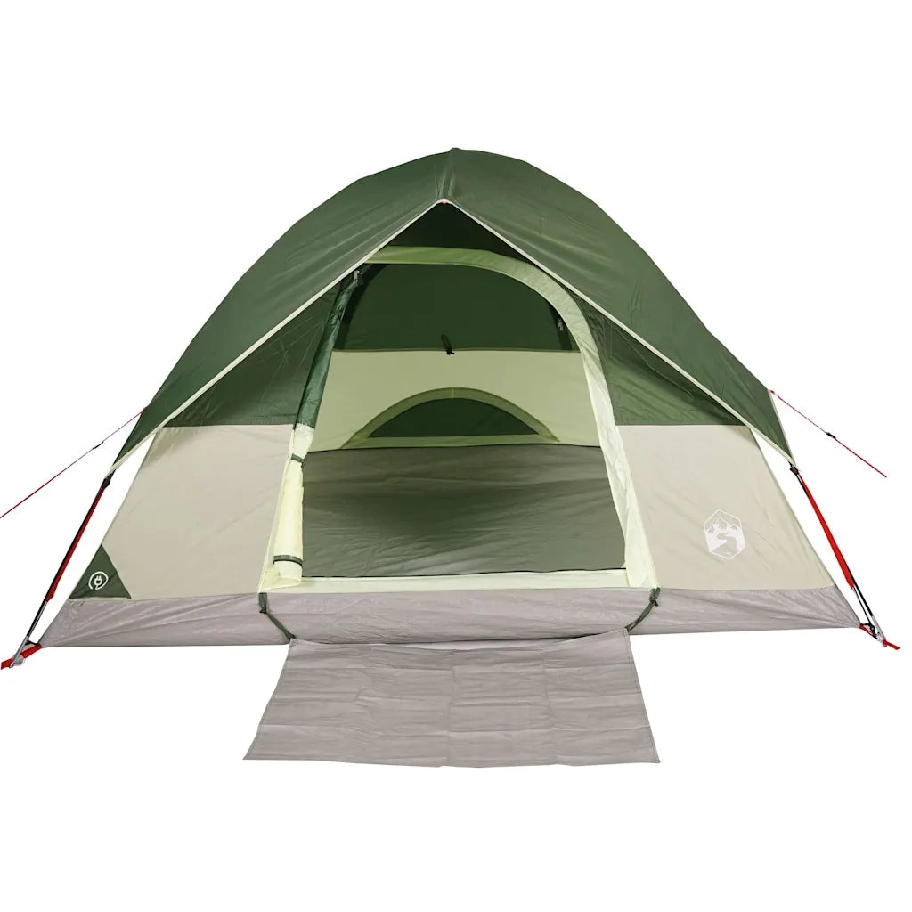 Tenda da Campeggio a Cupola per 2 Persone-Tenda per Escursionismo Verde Impermeabile 579553