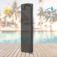 Custodia protettiva doccia esterna impermeabile antivento rivestimento anti uv *** modello sunny, confezione 1
