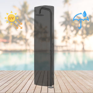 Custodia protettiva doccia esterna impermeabile antivento rivestimento anti uv *** modello sunny, confezione 1