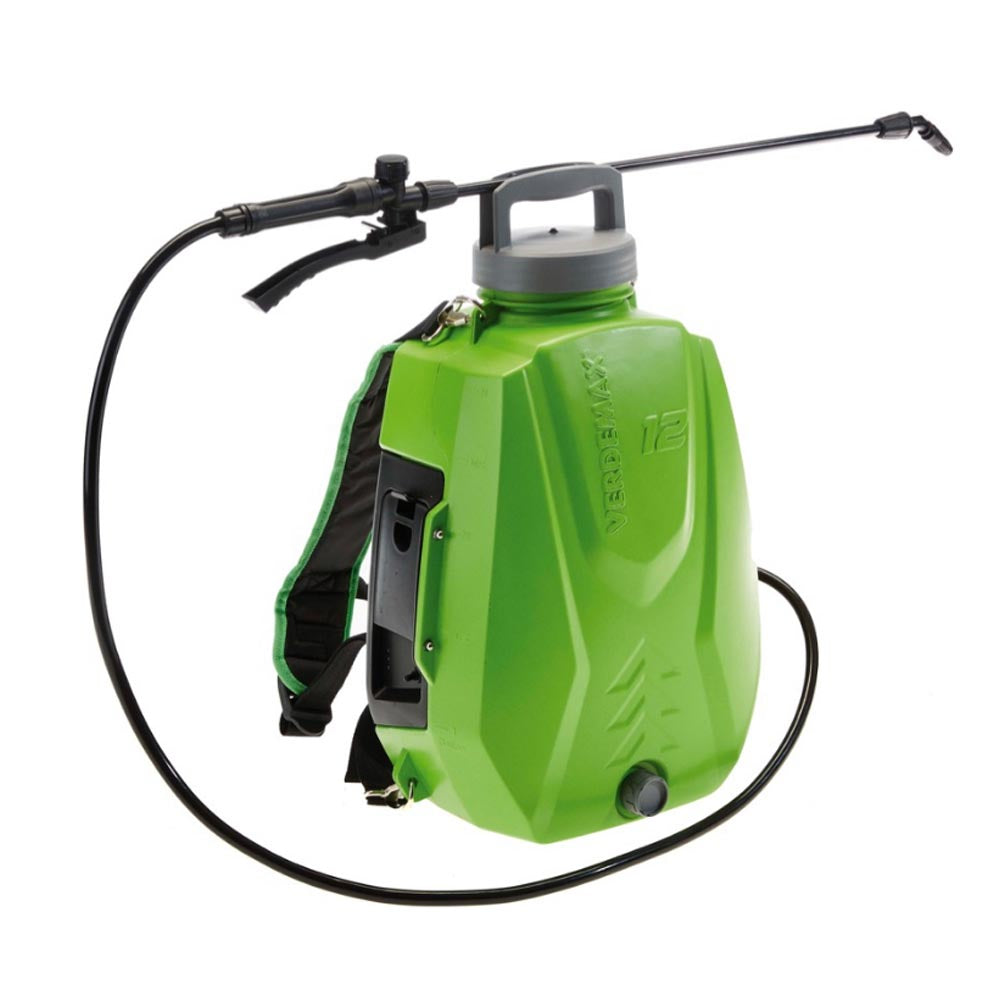 Pompa a zaino elettrica 12 litri futura verdemax giardinaggio agricoltura