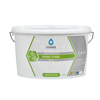 Farbe steril pittura coprente igienizzante antimuffa opaca permeabile vapore *** formato 12.5 lt, confezione 1